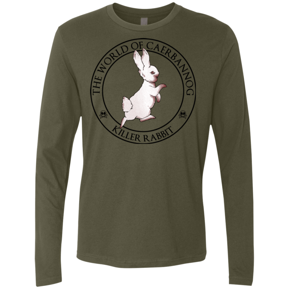 T-Shirts Military Green / Small Killer Bunny Men's Premium Long Sleeve
