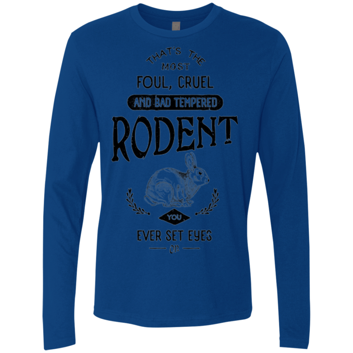 T-Shirts Royal / Small Killer Bunny Men's Premium Long Sleeve