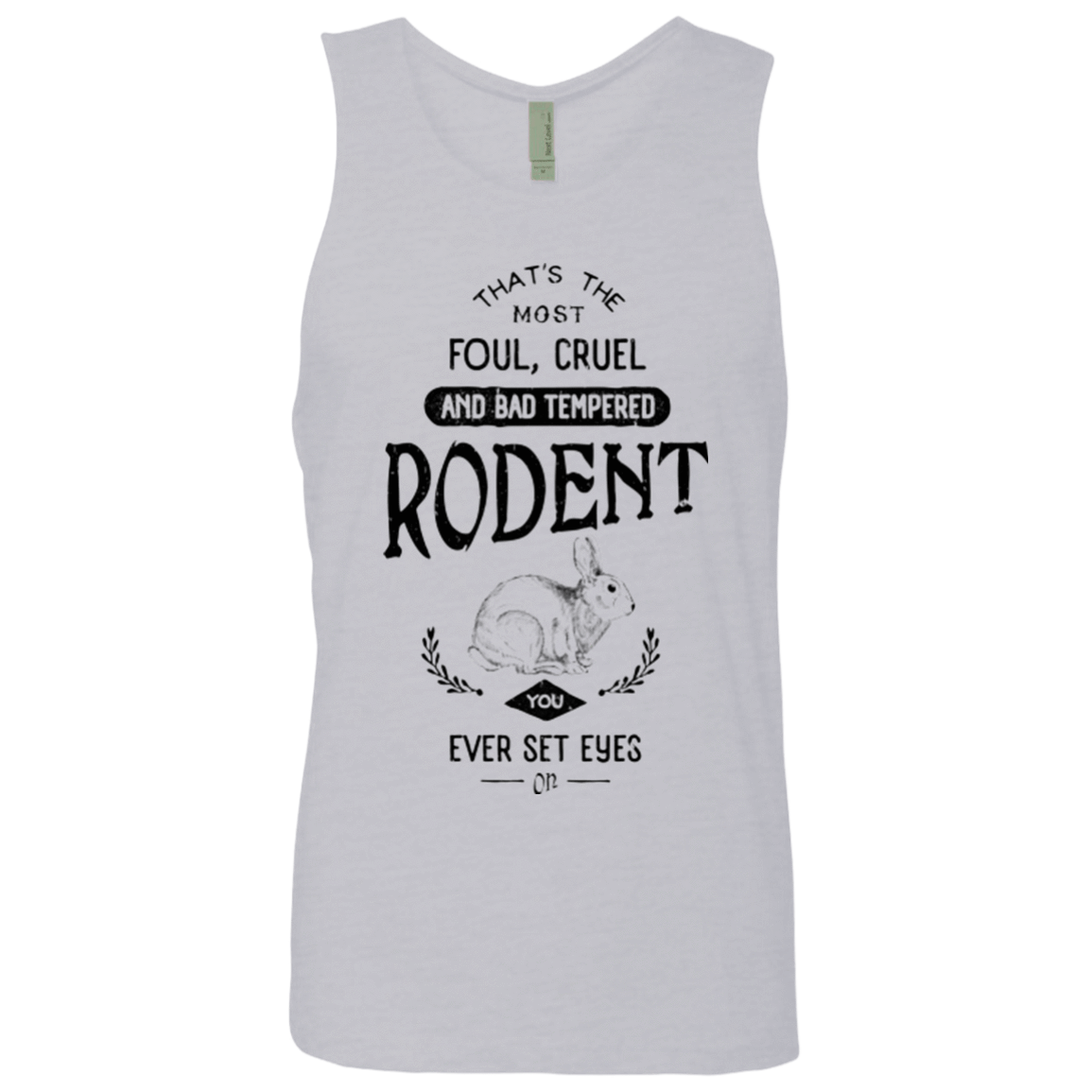 T-Shirts Heather Grey / Small Killer Bunny Men's Premium Tank Top