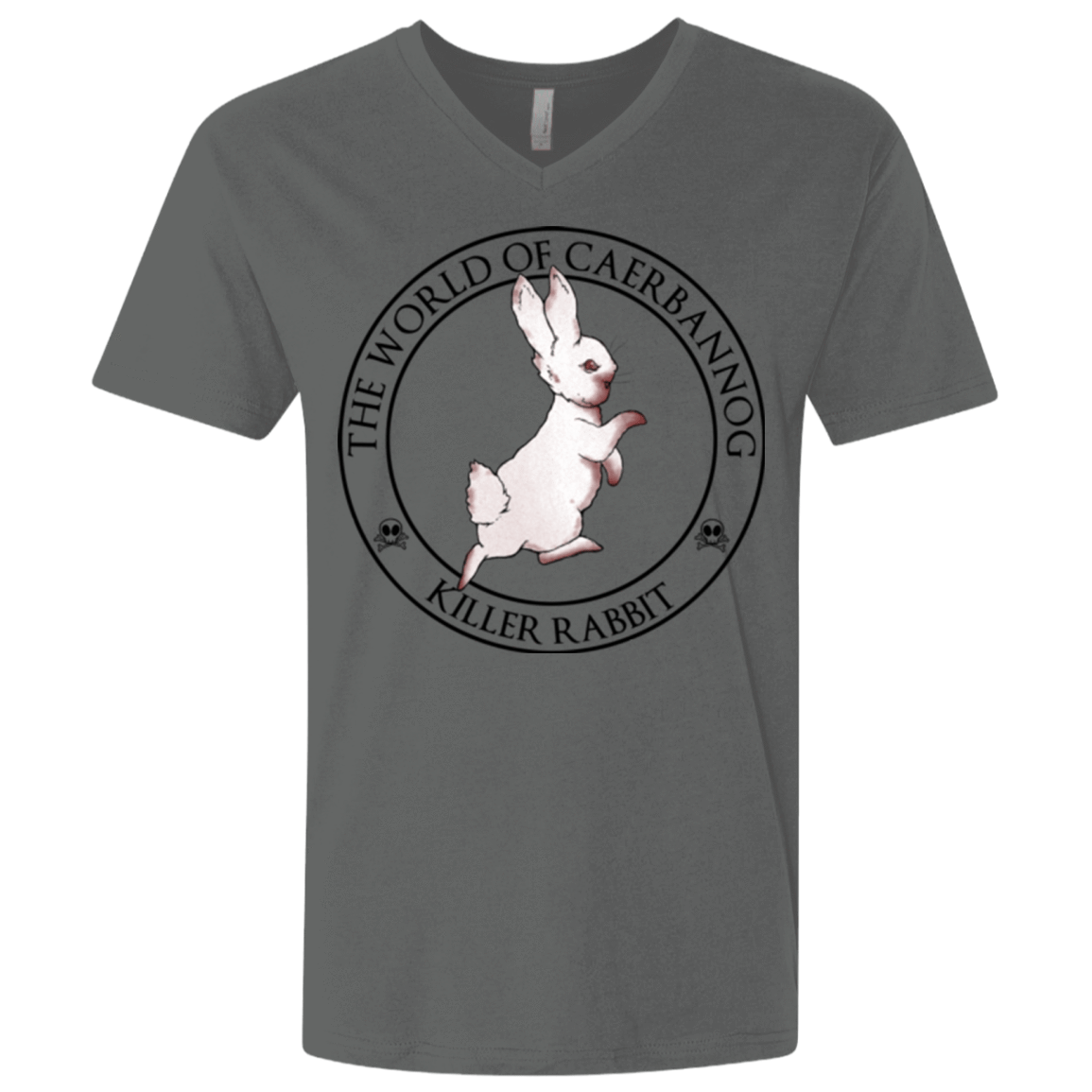T-Shirts Heavy Metal / X-Small Killer Bunny Men's Premium V-Neck