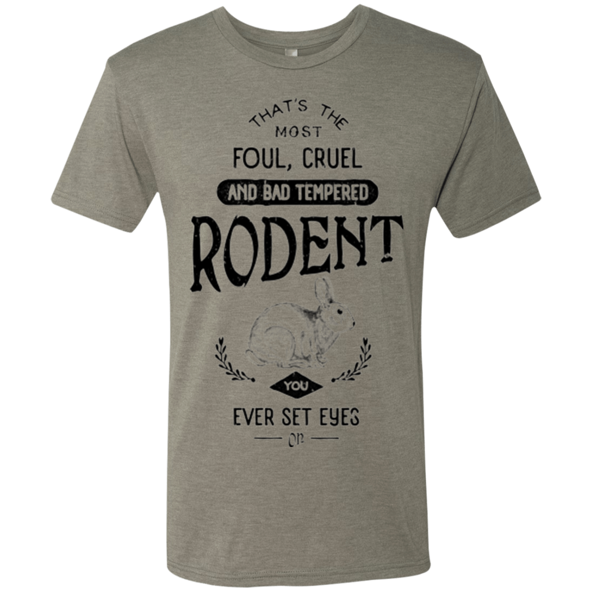 T-Shirts Venetian Grey / Small Killer Bunny Men's Triblend T-Shirt