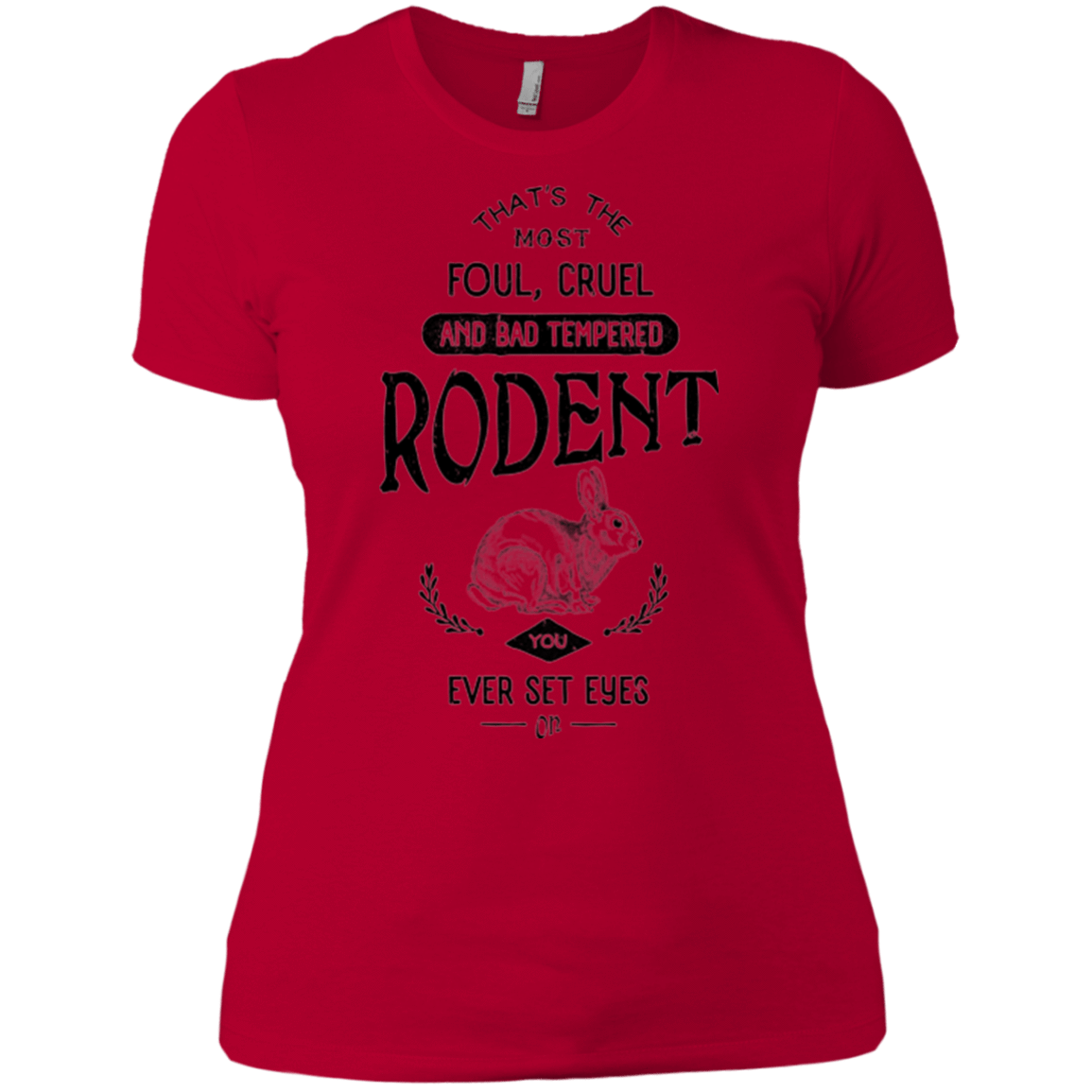 T-Shirts Red / X-Small Killer Bunny Women's Premium T-Shirt