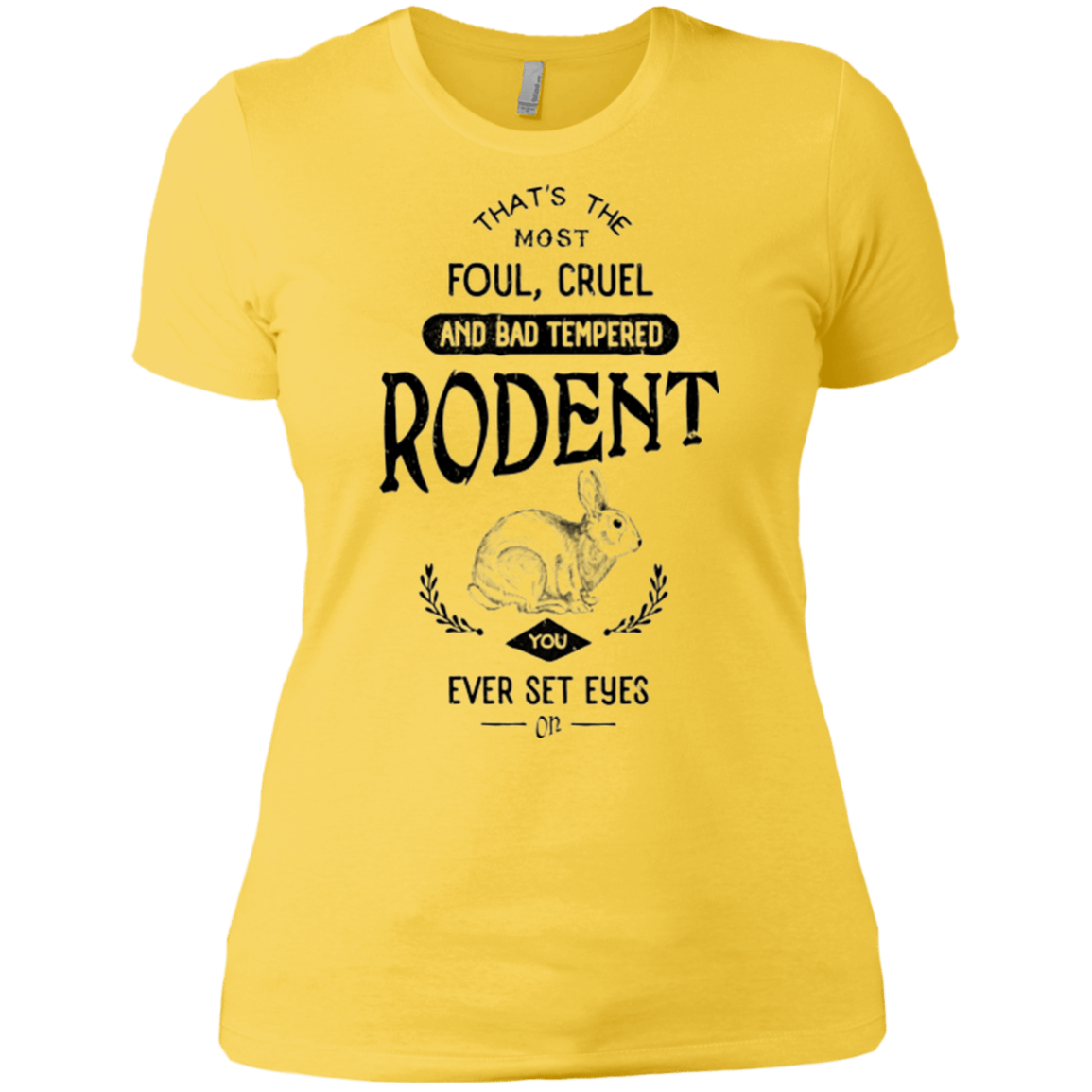 T-Shirts Vibrant Yellow / X-Small Killer Bunny Women's Premium T-Shirt