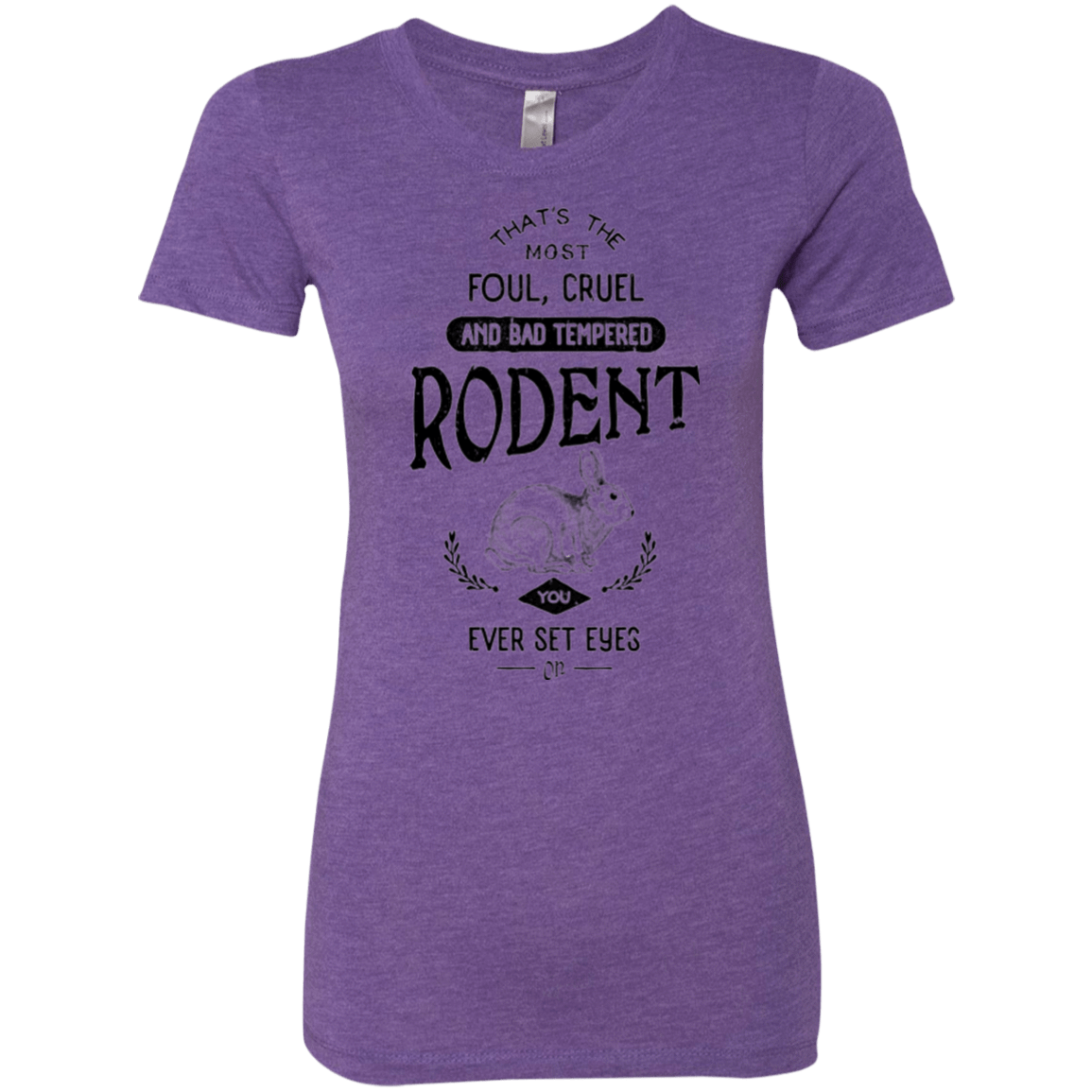 T-Shirts Purple Rush / Small Killer Bunny Women's Triblend T-Shirt