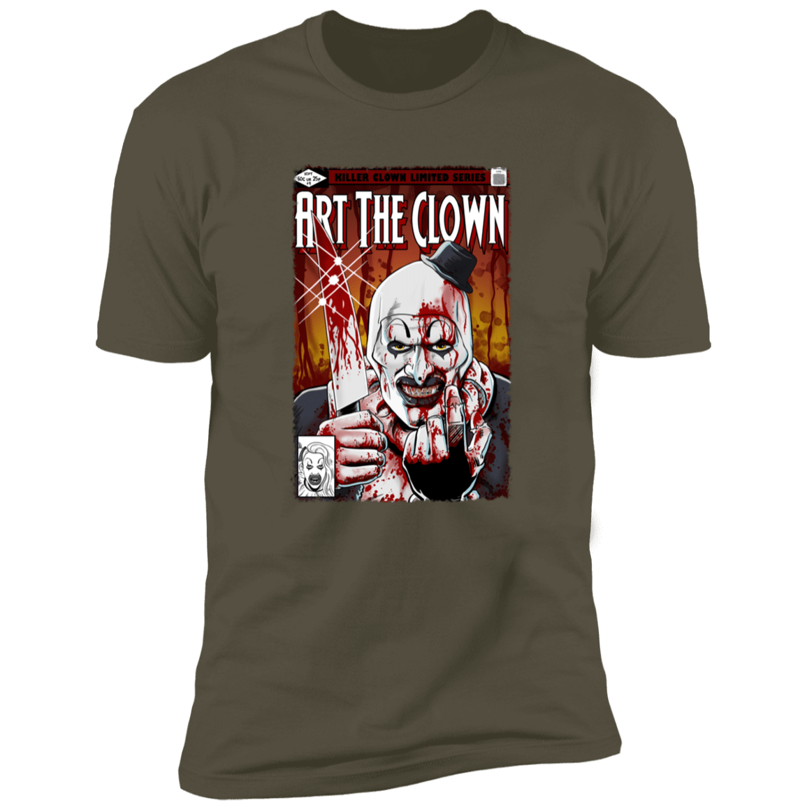 T-Shirts Military Green / S Killer CLown Men's Premium T-Shirt
