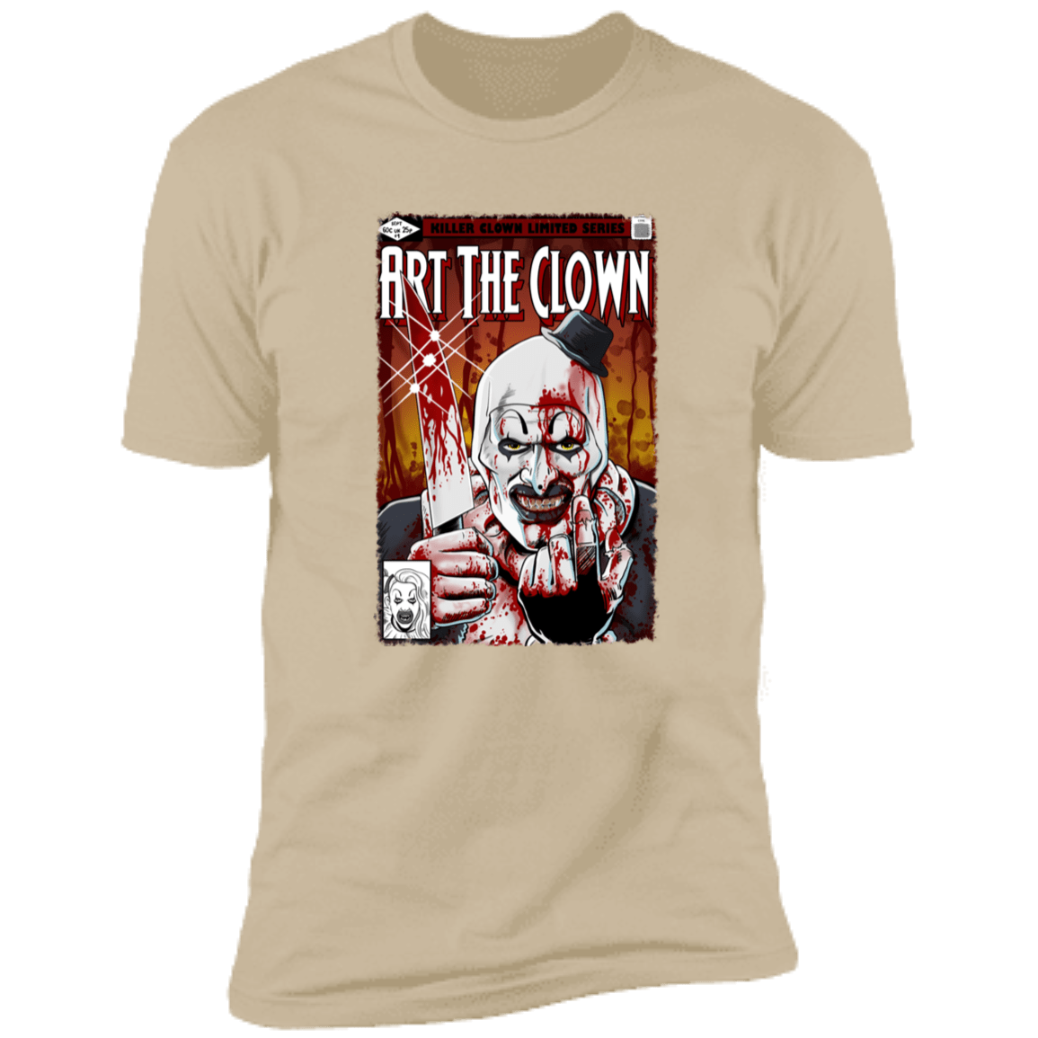 T-Shirts Sand / S Killer CLown Men's Premium T-Shirt