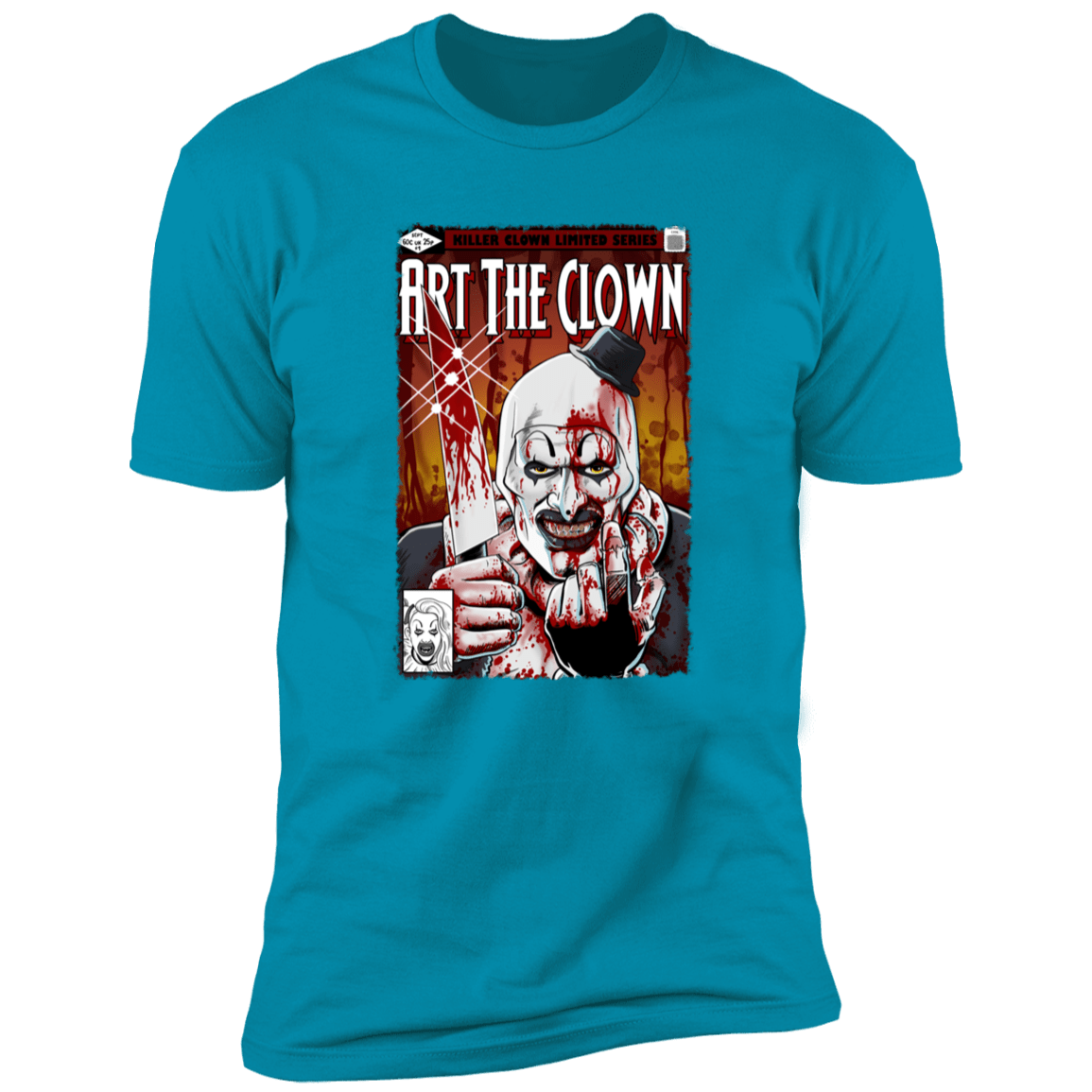 T-Shirts Turquoise / S Killer CLown Men's Premium T-Shirt