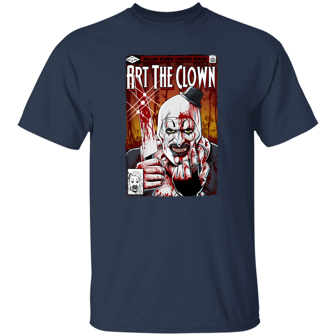 T-Shirts Navy / S Killer CLown T-Shirt