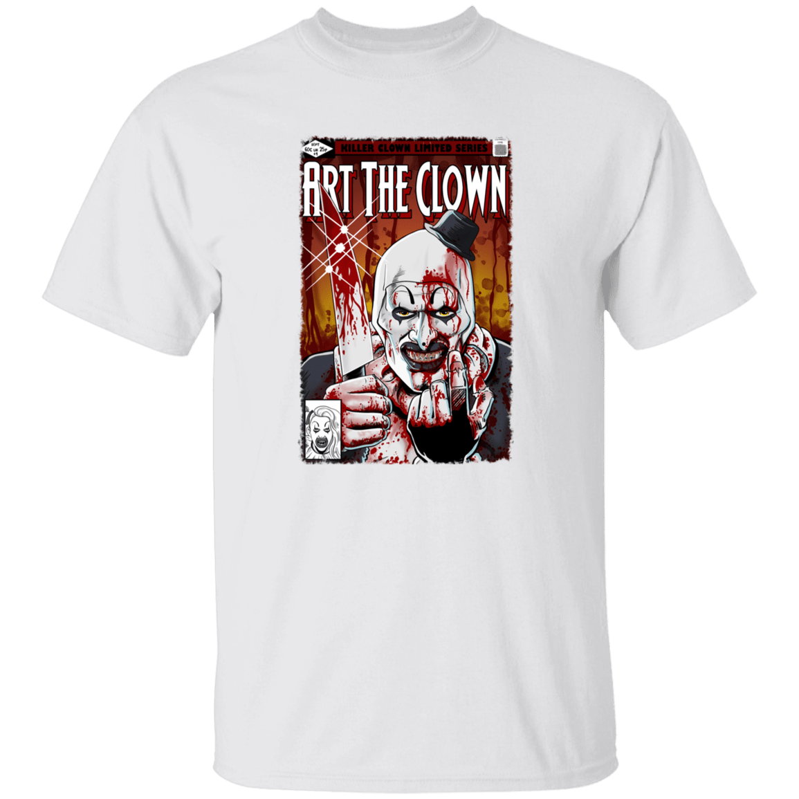 T-Shirts White / YXS Killer CLown Youth T-Shirt