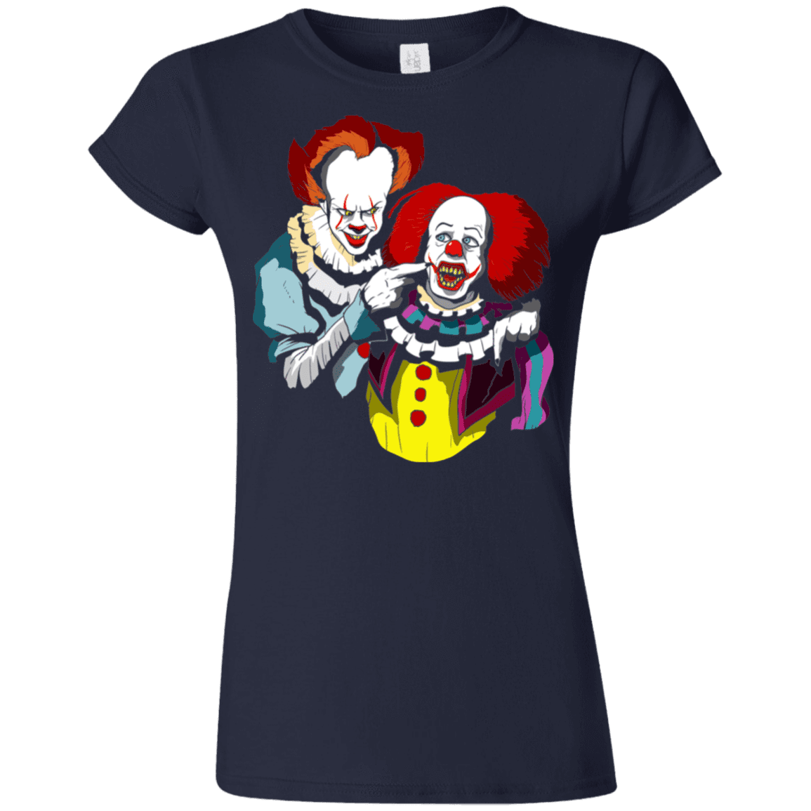 T-Shirts Navy / S Killing Clown Junior Slimmer-Fit T-Shirt