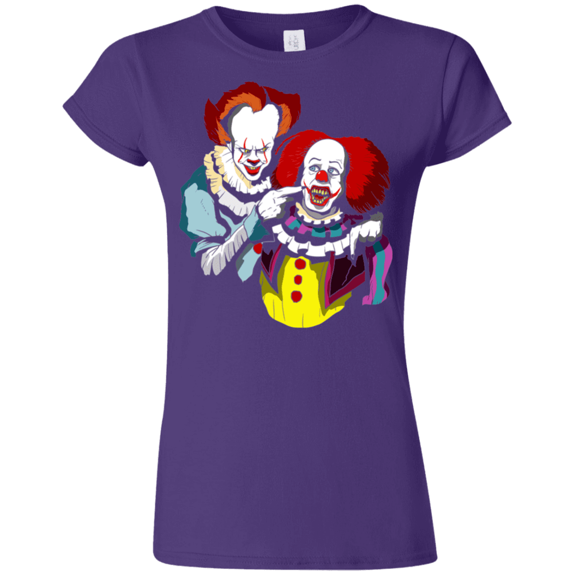 T-Shirts Purple / S Killing Clown Junior Slimmer-Fit T-Shirt