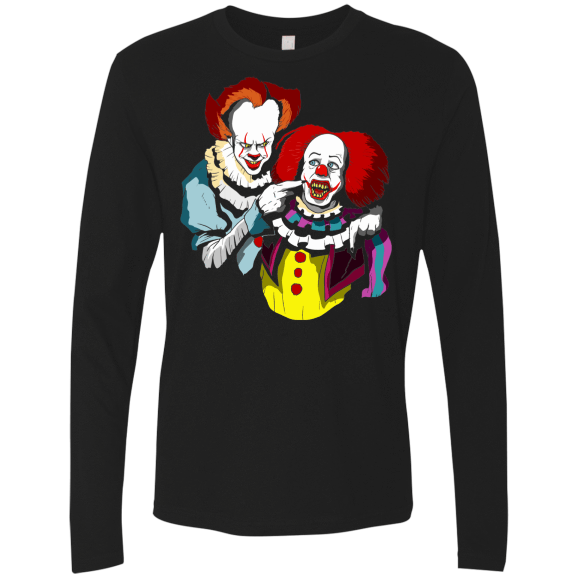 T-Shirts Black / S Killing Clown Men's Premium Long Sleeve