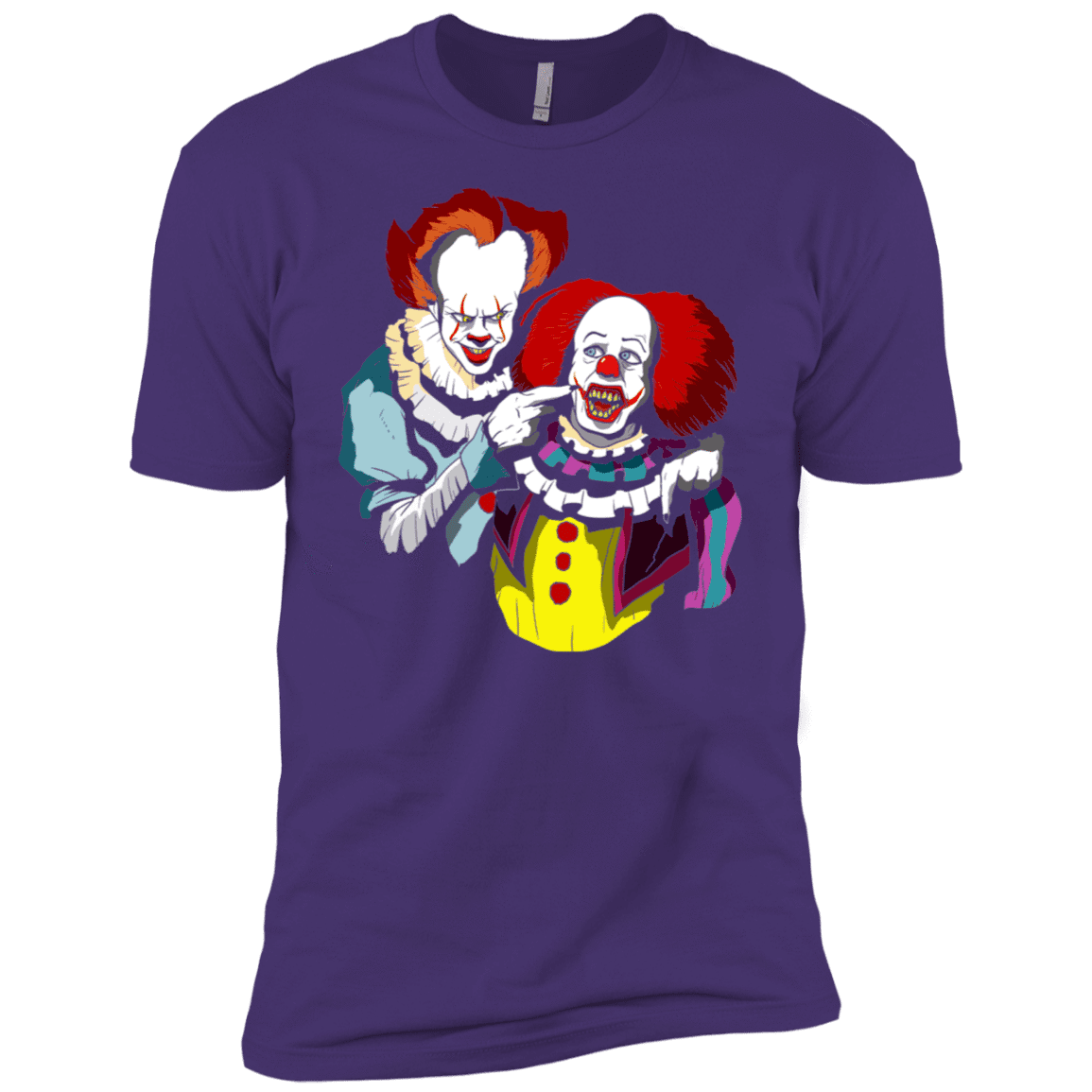 T-Shirts Purple Rush/ / X-Small Killing Clown Men's Premium T-Shirt