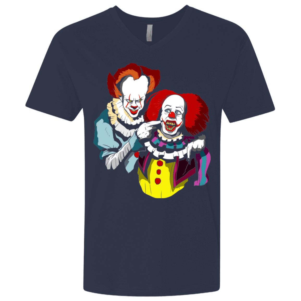 T-Shirts Midnight Navy / X-Small Killing Clown Men's Premium V-Neck