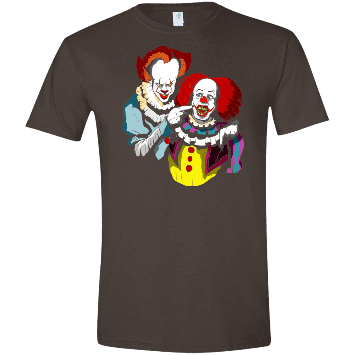T-Shirts Dark Chocolate / S Killing Clown Men's Semi-Fitted Softstyle