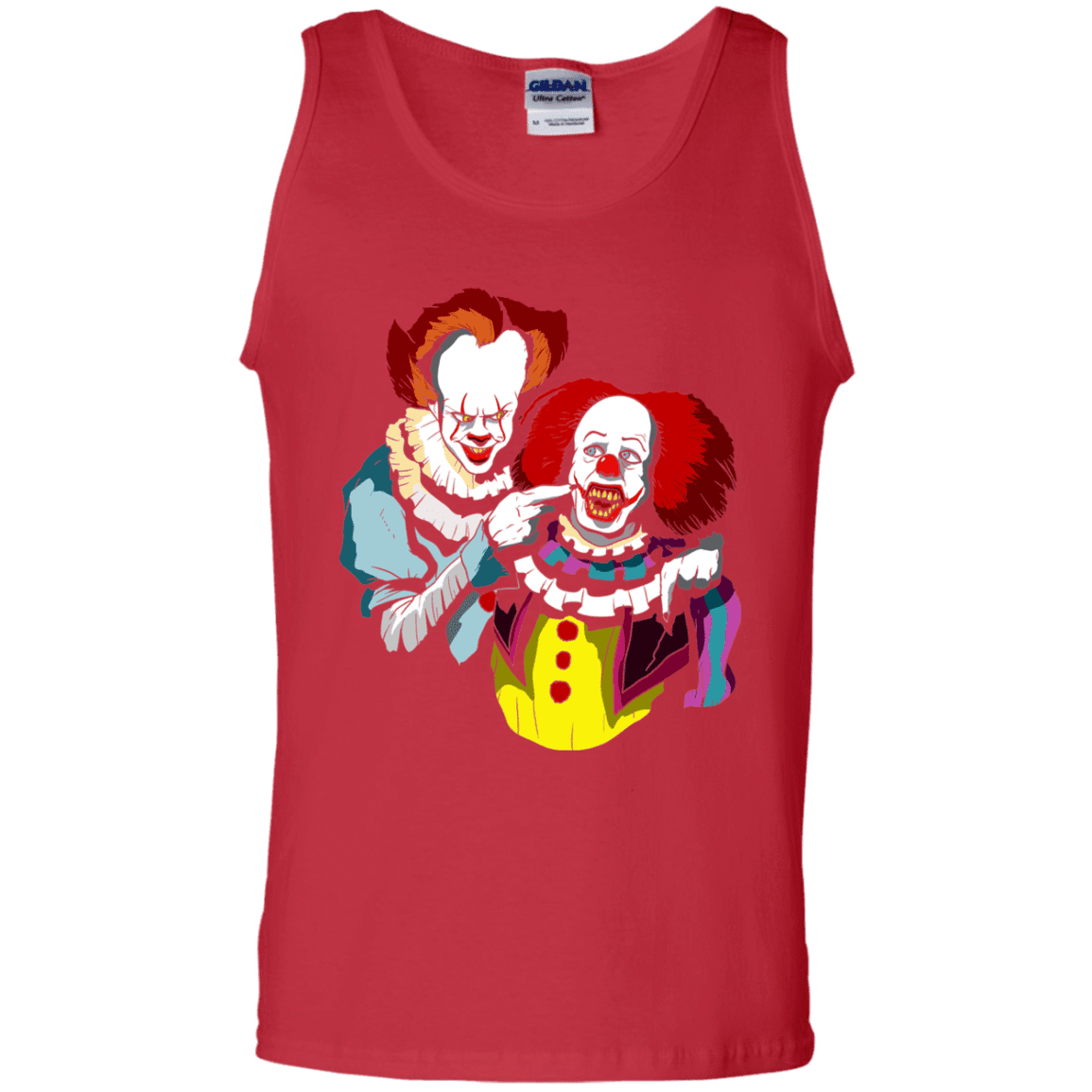 T-Shirts Red / S Killing Clown Men's Tank Top