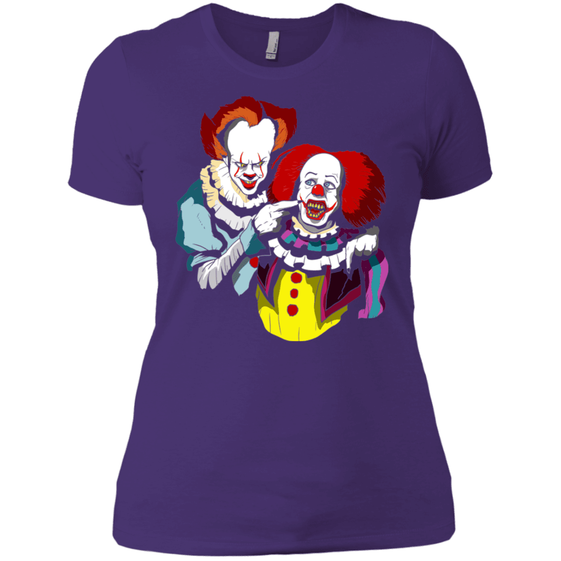 T-Shirts Purple Rush/ / X-Small Killing Clown Women's Premium T-Shirt