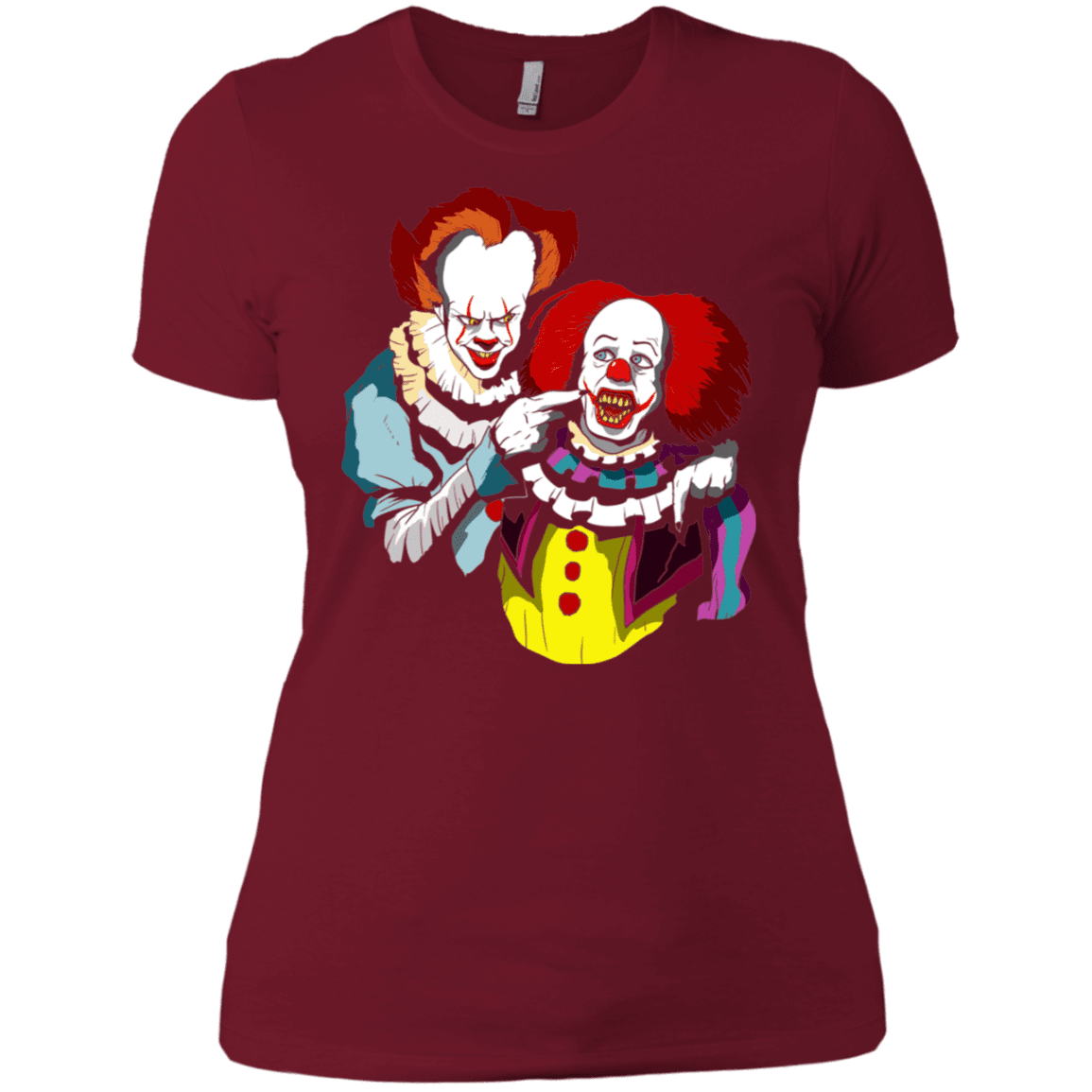 T-Shirts Scarlet / X-Small Killing Clown Women's Premium T-Shirt