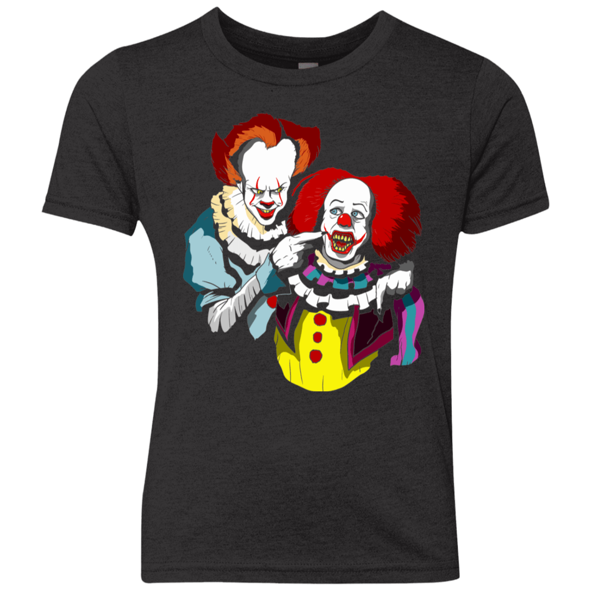 T-Shirts Vintage Black / YXS Killing Clown Youth Triblend T-Shirt