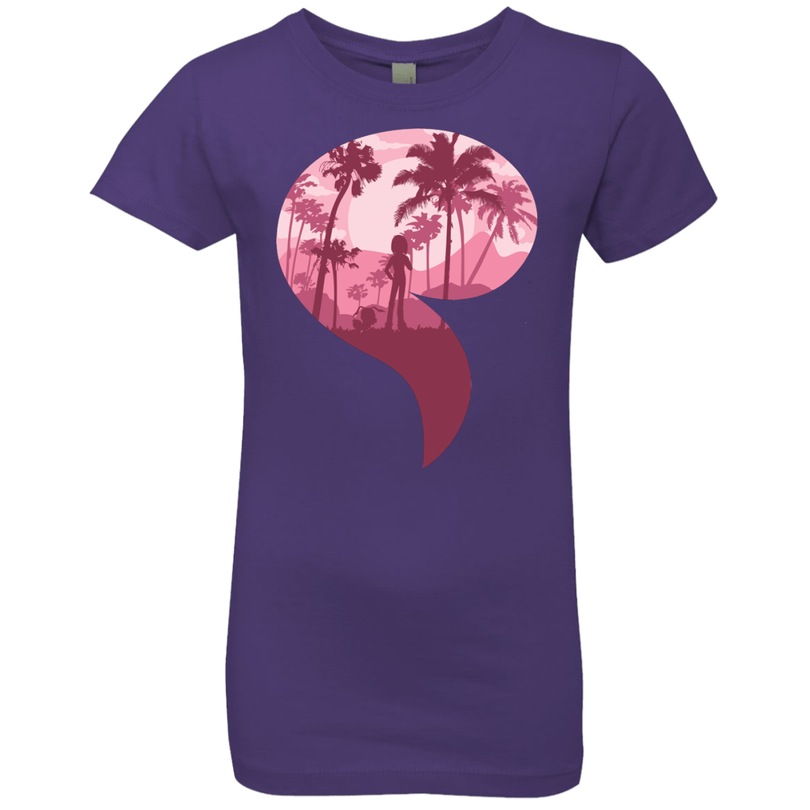 T-Shirts Purple Rush / YXS Kindness Girls Premium T-Shirt
