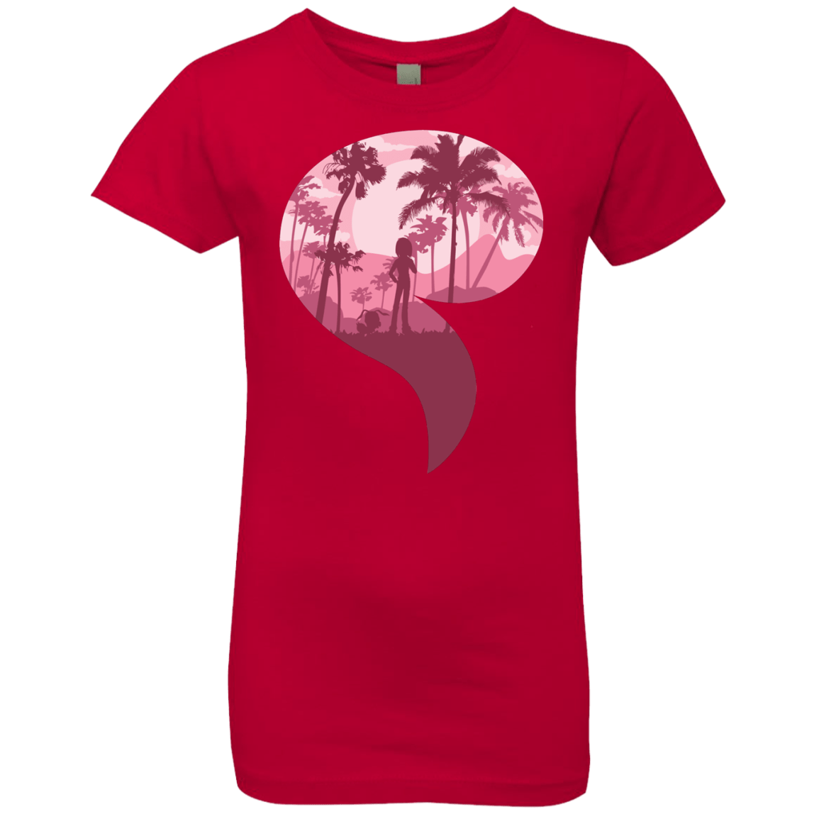 T-Shirts Red / YXS Kindness Girls Premium T-Shirt