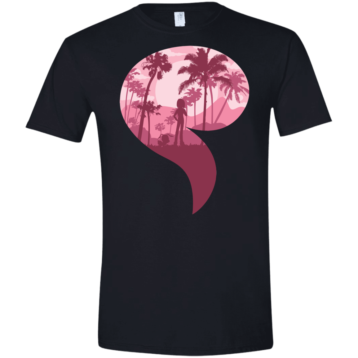 T-Shirts Black / X-Small Kindness Men's Semi-Fitted Softstyle