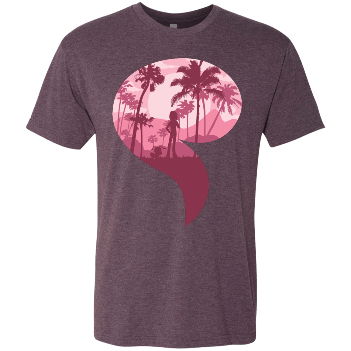 T-Shirts Vintage Purple / S Kindness Men's Triblend T-Shirt