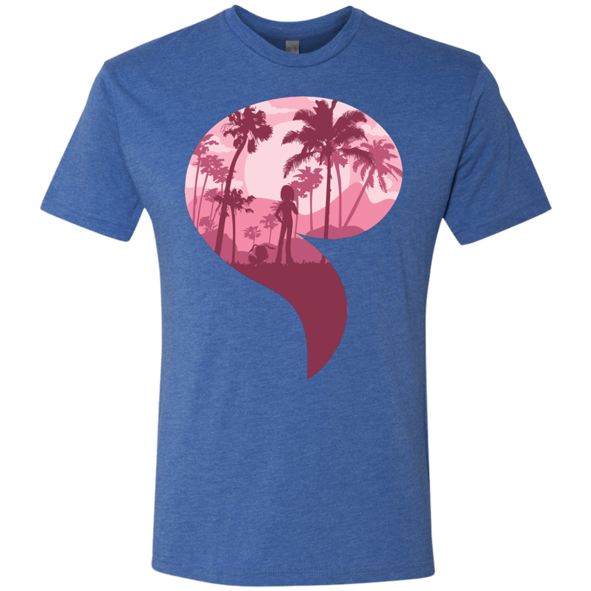 T-Shirts Vintage Royal / S Kindness Men's Triblend T-Shirt