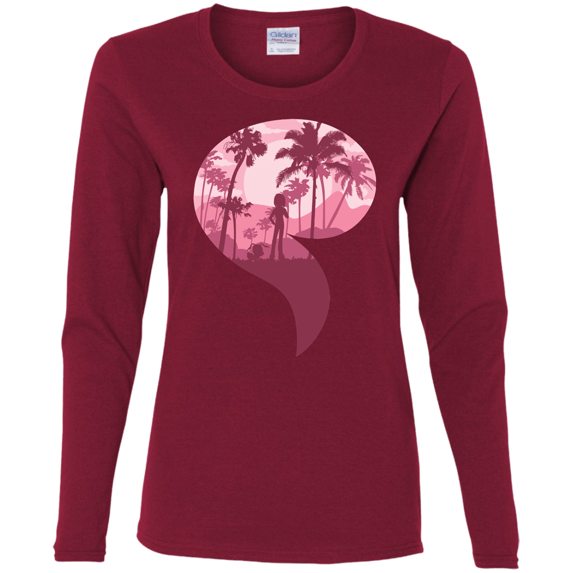 T-Shirts Cardinal / S Kindness Women's Long Sleeve T-Shirt