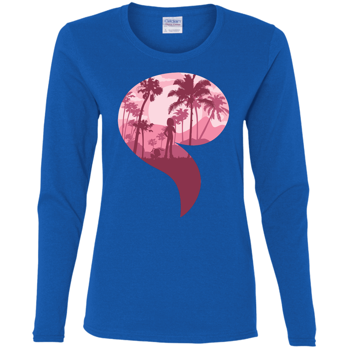T-Shirts Royal / S Kindness Women's Long Sleeve T-Shirt