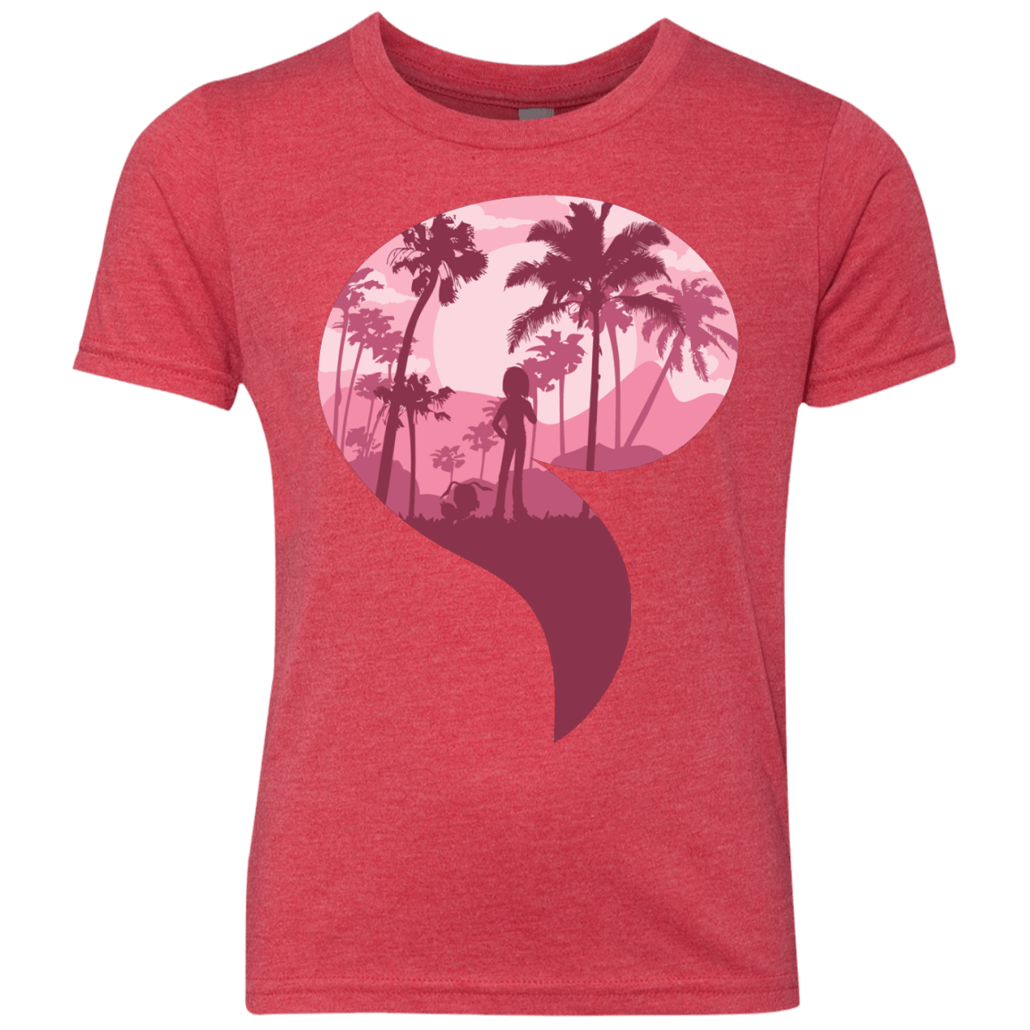 T-Shirts Vintage Red / YXS Kindness Youth Triblend T-Shirt