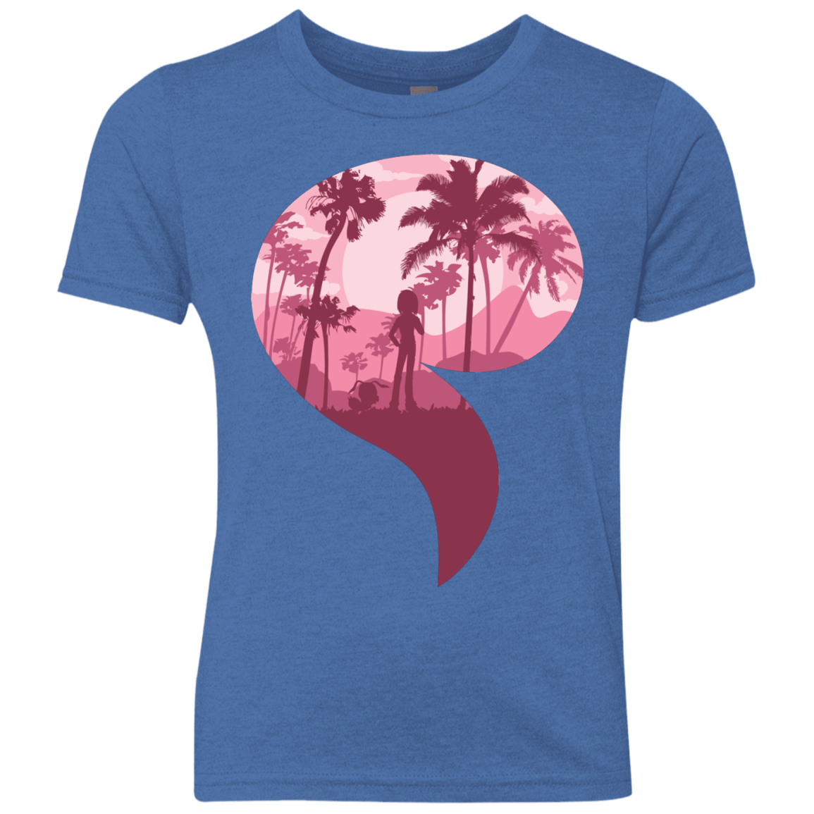 T-Shirts Vintage Royal / YXS Kindness Youth Triblend T-Shirt
