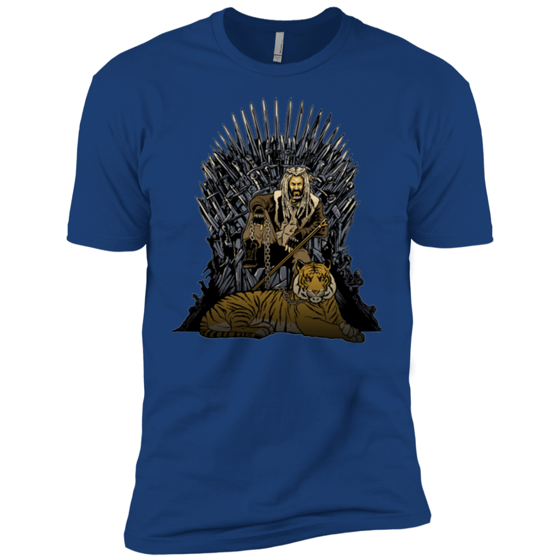 T-Shirts Royal / YXS King and Tiger Boys Premium T-Shirt