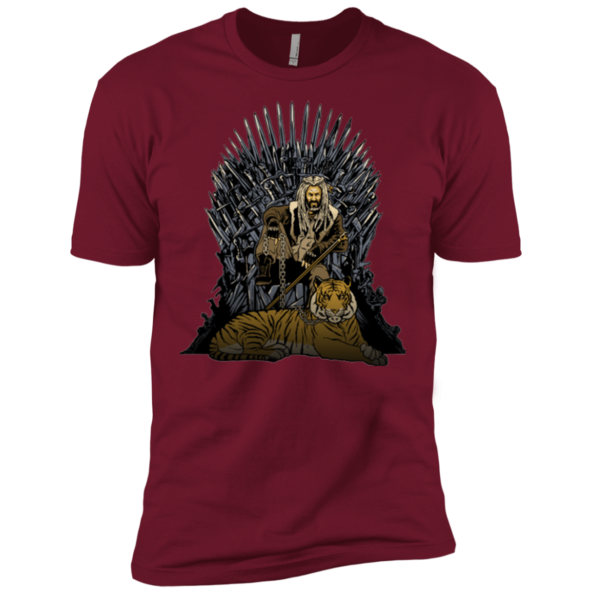 T-Shirts Cardinal / X-Small King and Tiger Men's Premium T-Shirt