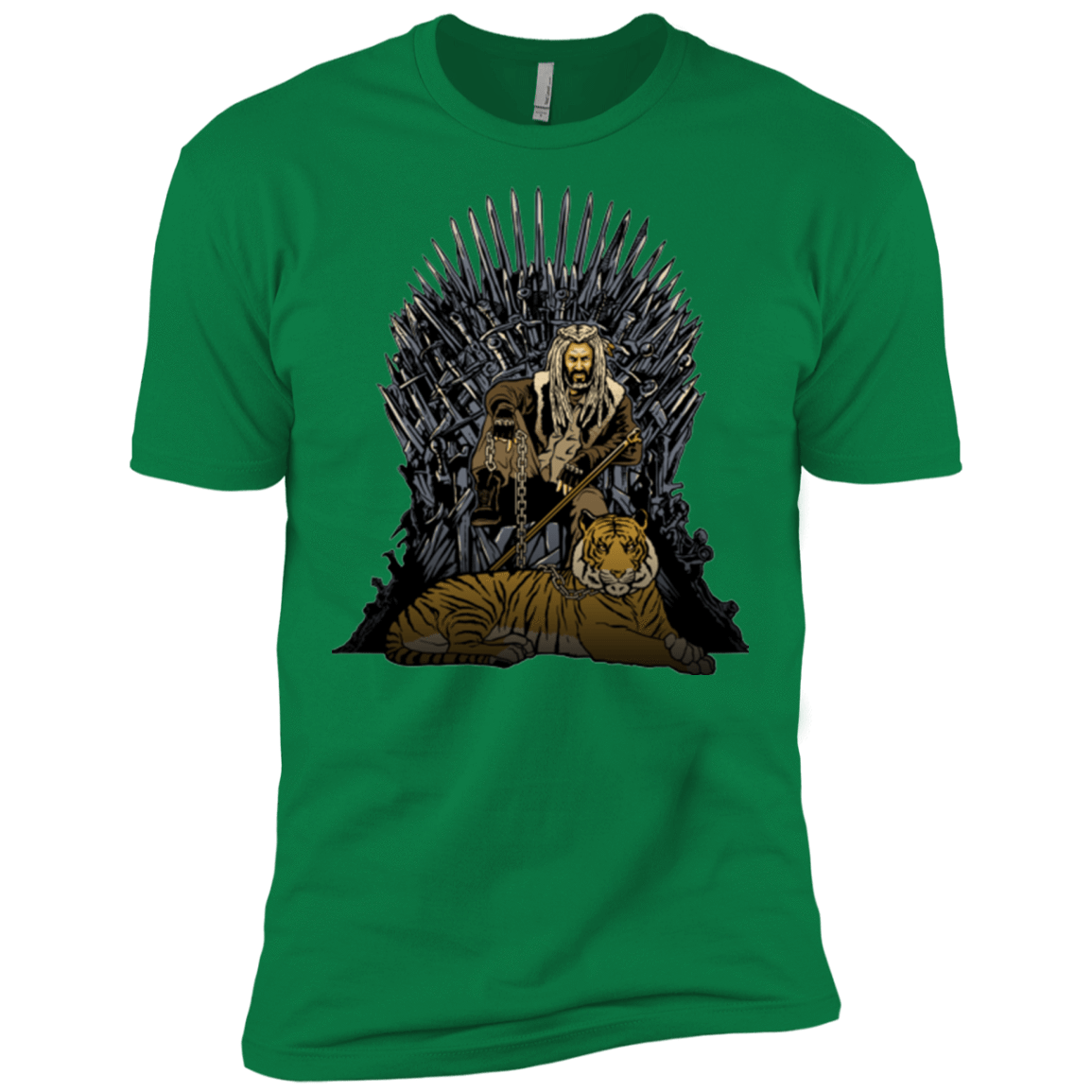T-Shirts Kelly Green / X-Small King and Tiger Men's Premium T-Shirt
