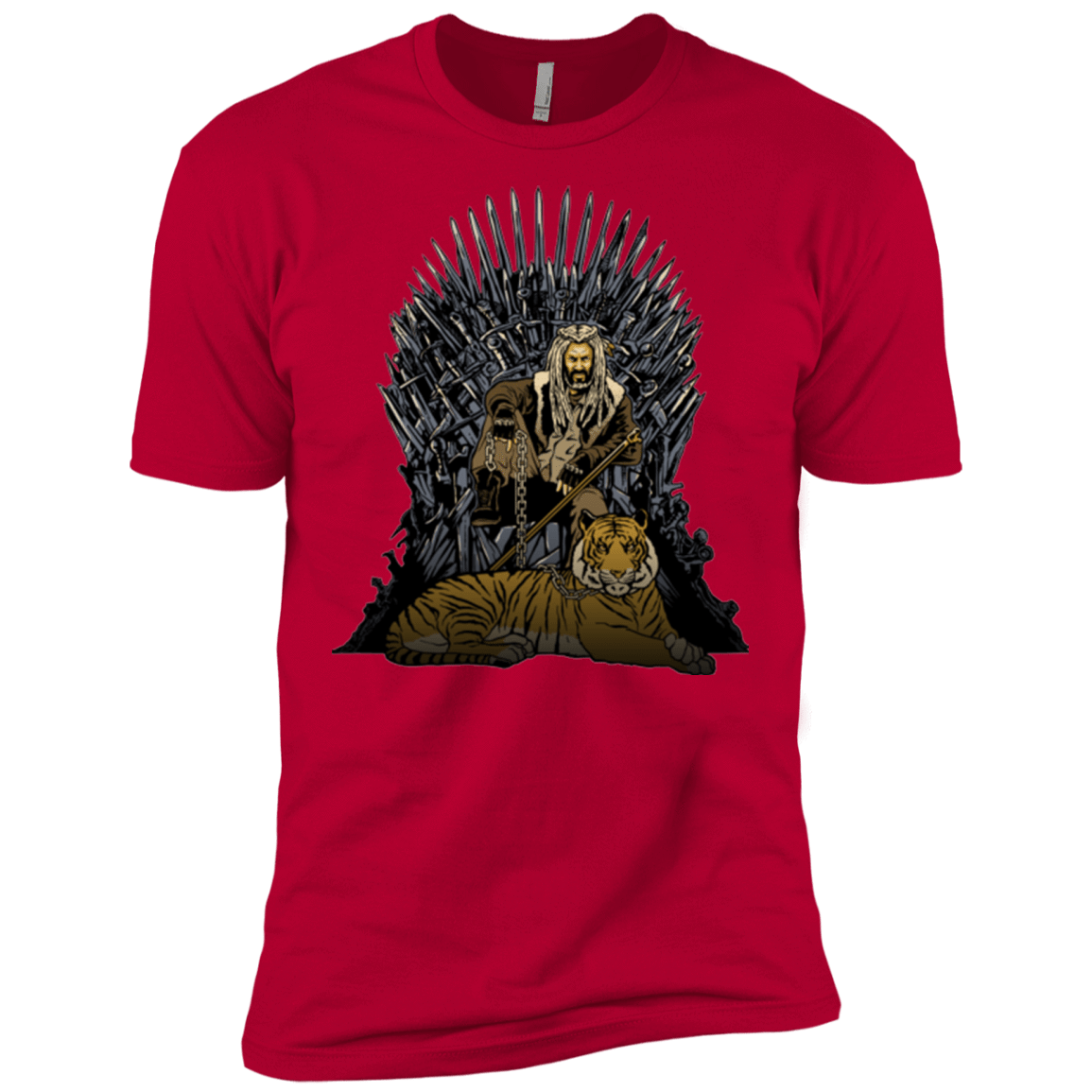 T-Shirts Red / X-Small King and Tiger Men's Premium T-Shirt