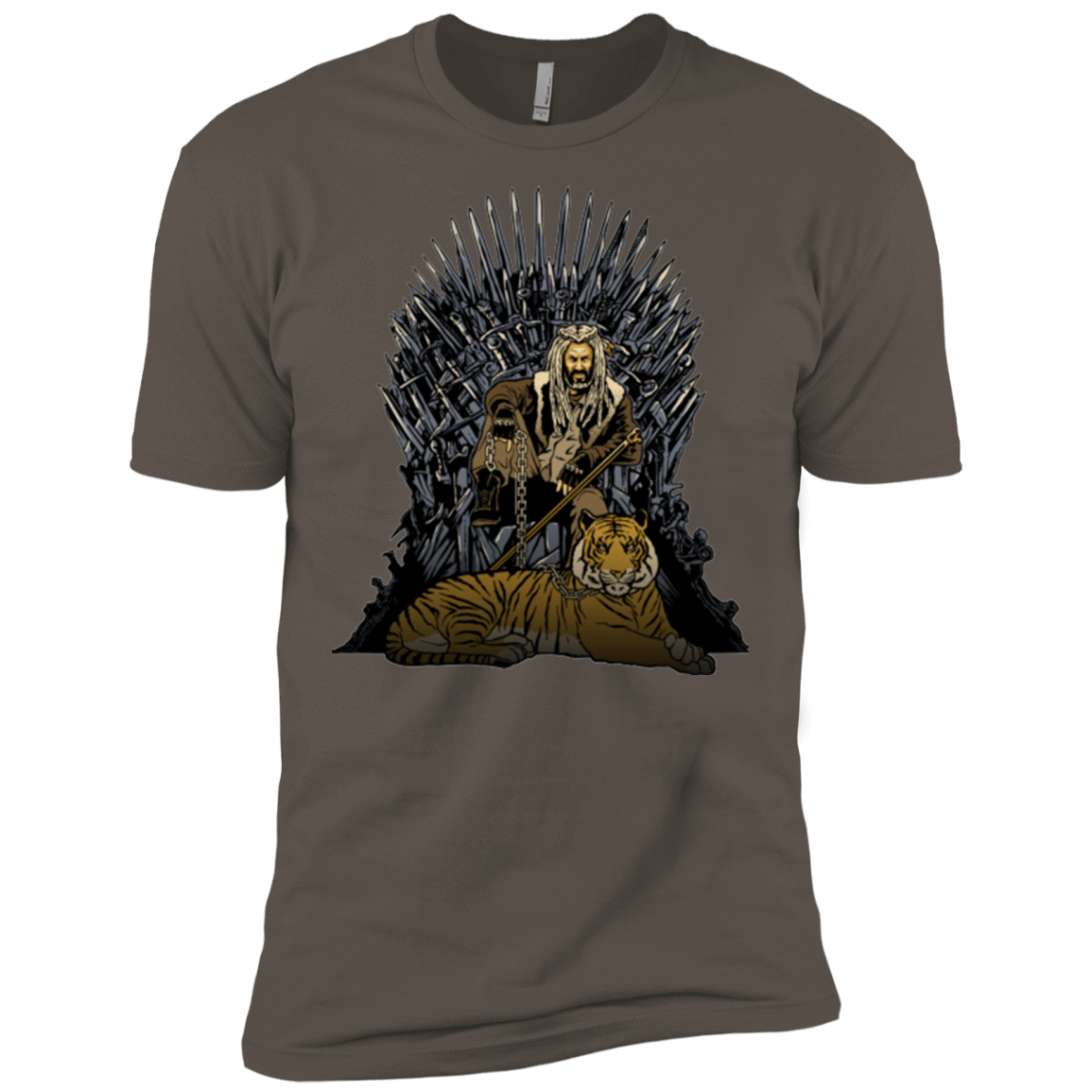 T-Shirts Warm Grey / X-Small King and Tiger Men's Premium T-Shirt