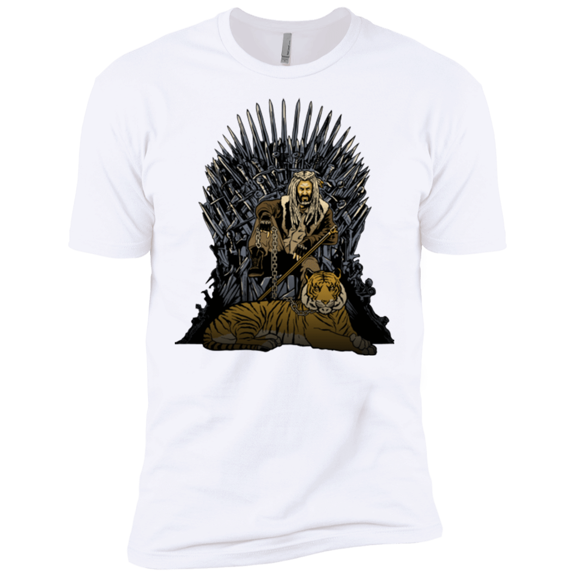 T-Shirts White / X-Small King and Tiger Men's Premium T-Shirt