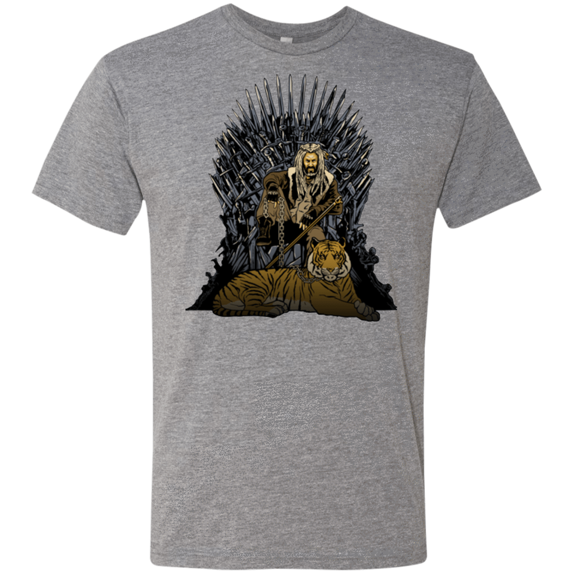T-Shirts Premium Heather / Small King and Tiger Men's Triblend T-Shirt