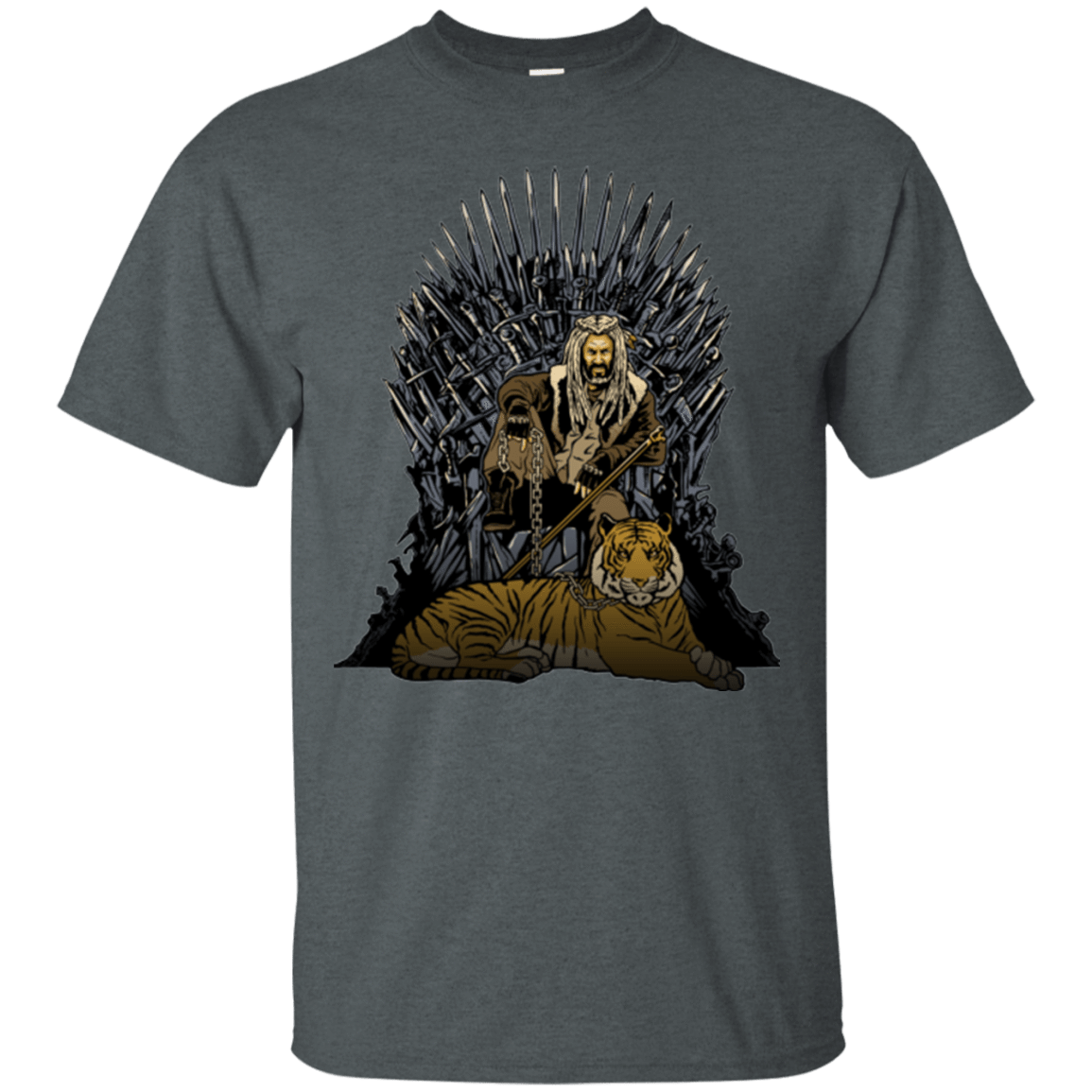 T-Shirts Dark Heather / Small King and Tiger T-Shirt