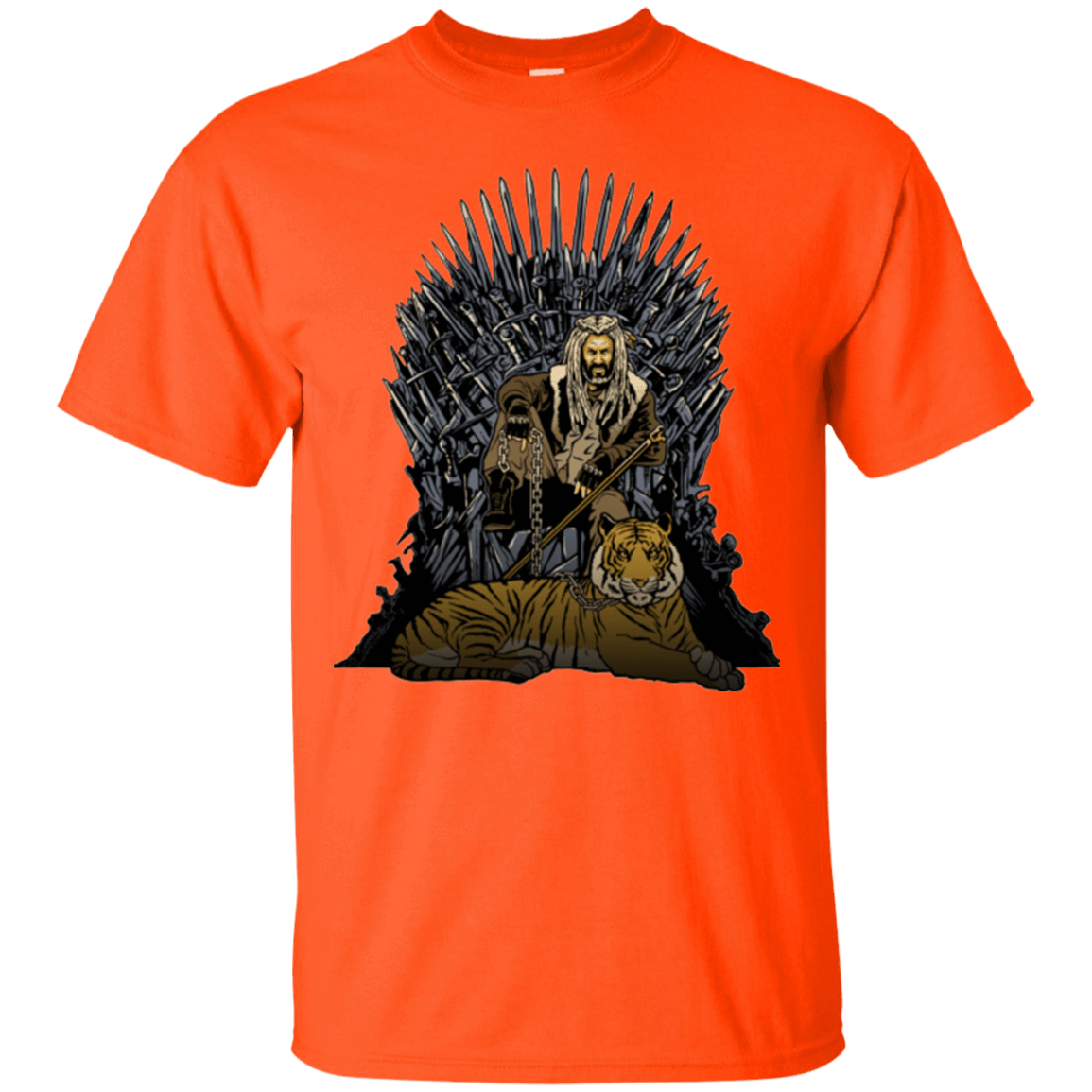 T-Shirts Orange / Small King and Tiger T-Shirt