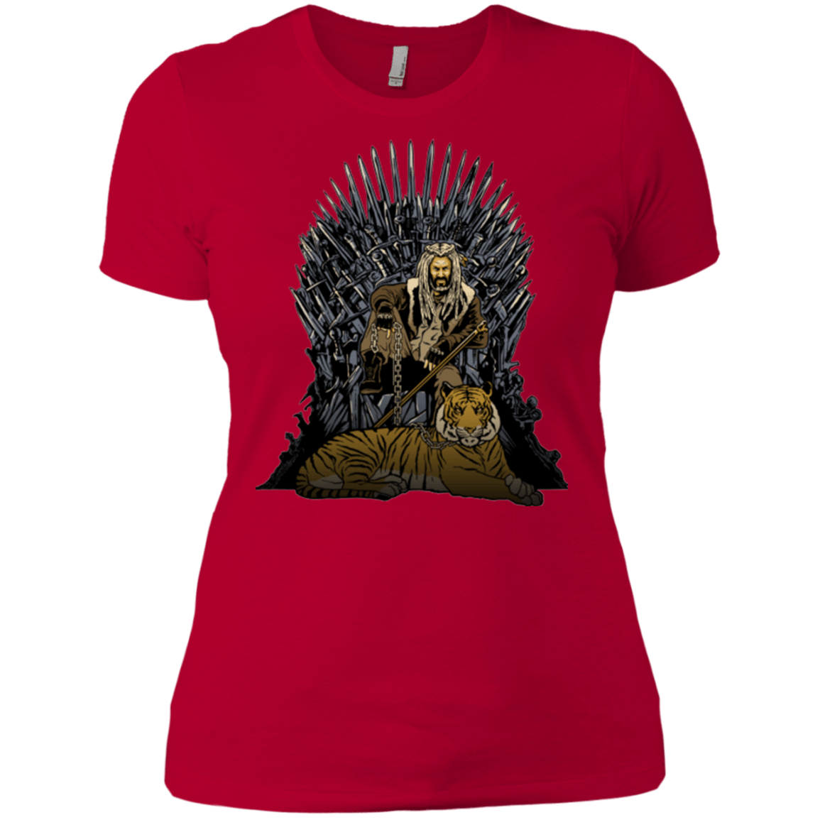 T-Shirts Red / X-Small King and Tiger Women's Premium T-Shirt