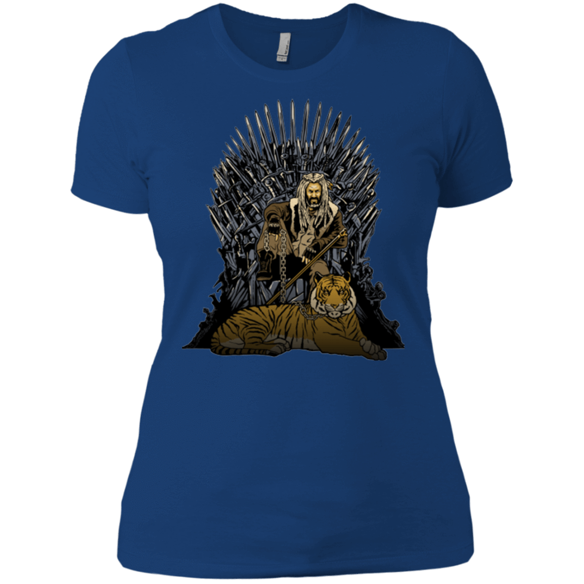 T-Shirts Royal / X-Small King and Tiger Women's Premium T-Shirt