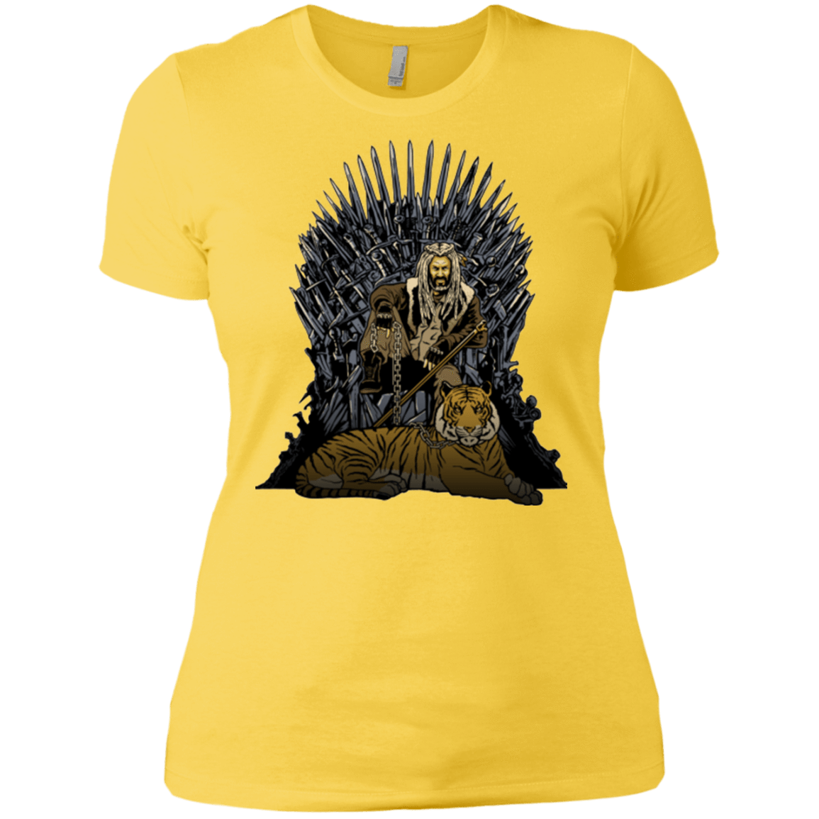 T-Shirts Vibrant Yellow / X-Small King and Tiger Women's Premium T-Shirt