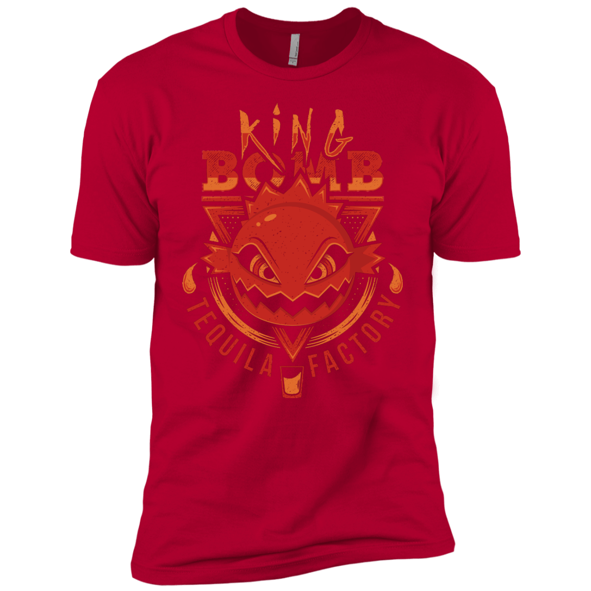 T-Shirts Red / YXS King Bomb Tequila Boys Premium T-Shirt