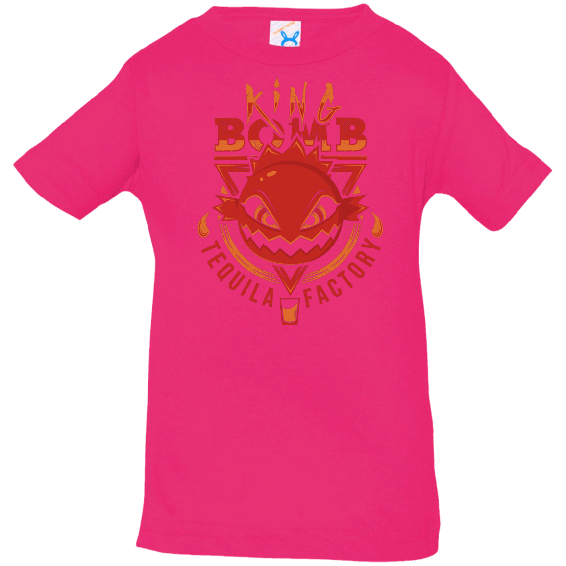 T-Shirts Hot Pink / 6 Months King Bomb Tequila Infant Premium T-Shirt
