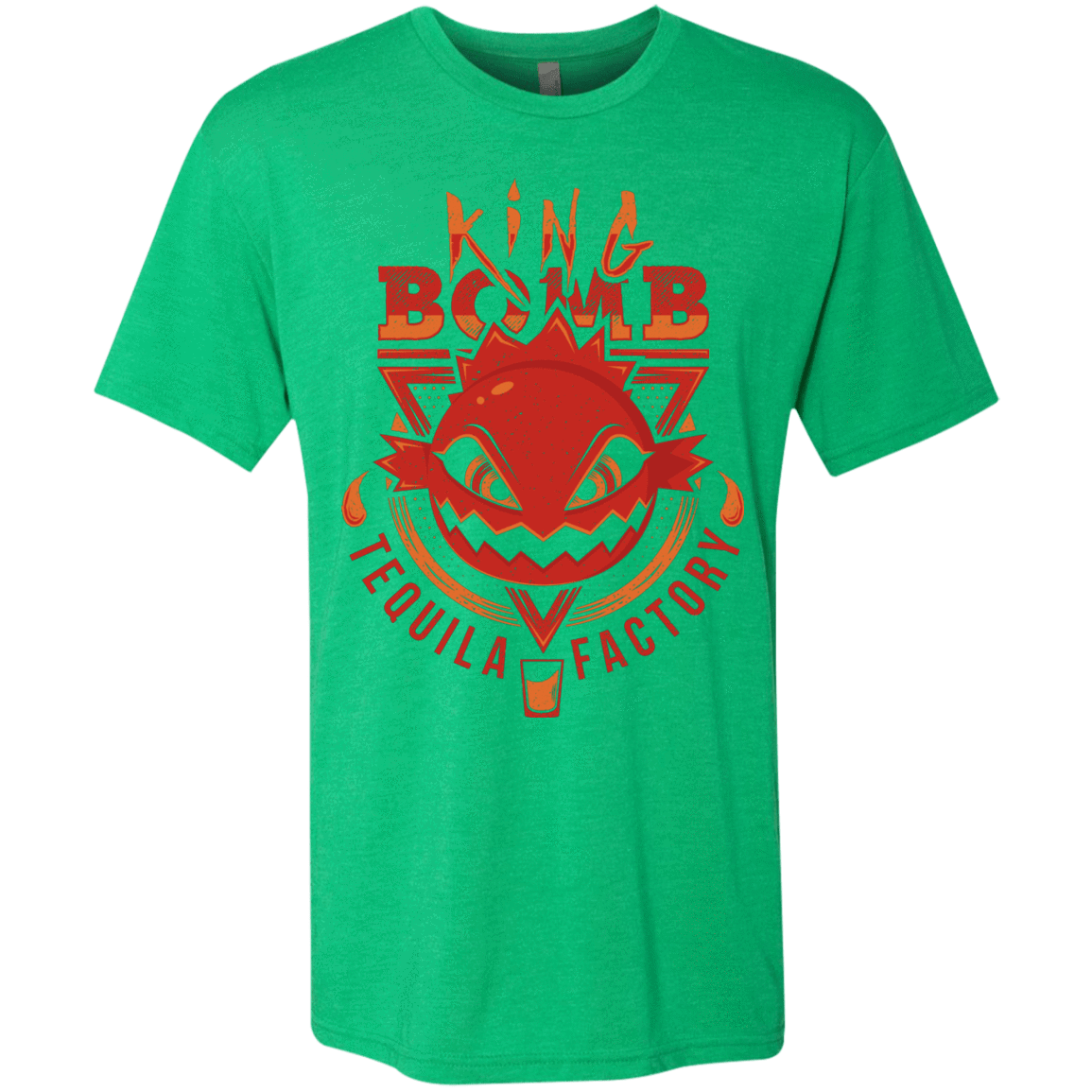 T-Shirts Envy / S King Bomb Tequila Men's Triblend T-Shirt