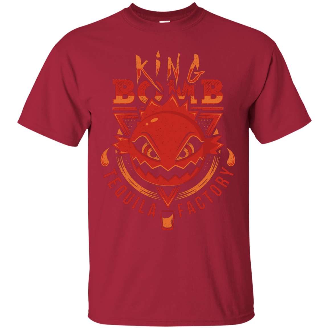 T-Shirts Cardinal / S King Bomb Tequila T-Shirt