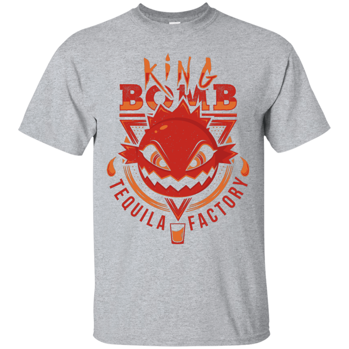 T-Shirts Sport Grey / S King Bomb Tequila T-Shirt