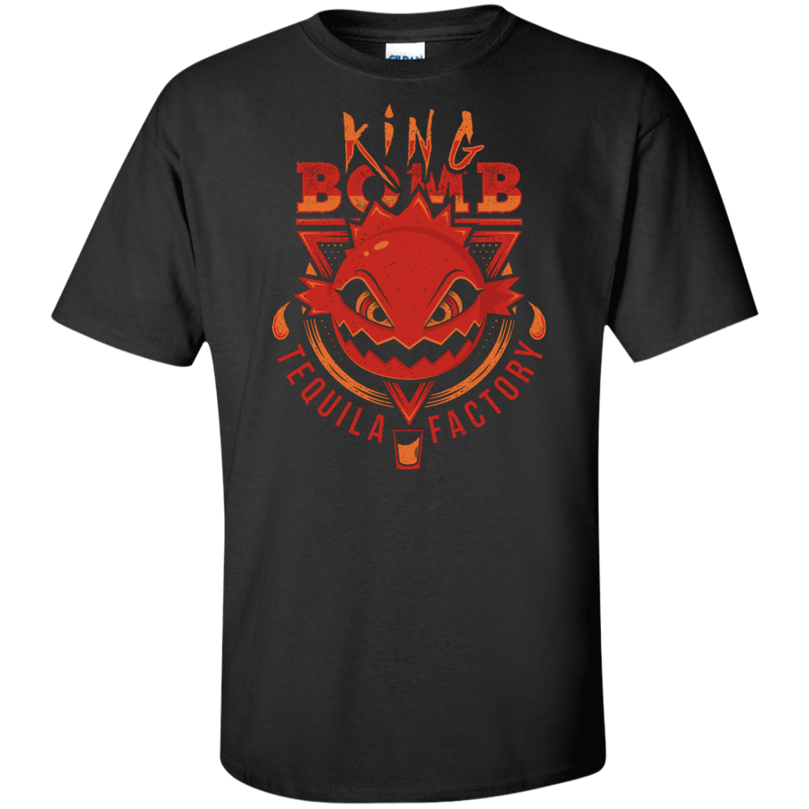 T-Shirts Black / XLT King Bomb Tequila Tall T-Shirt